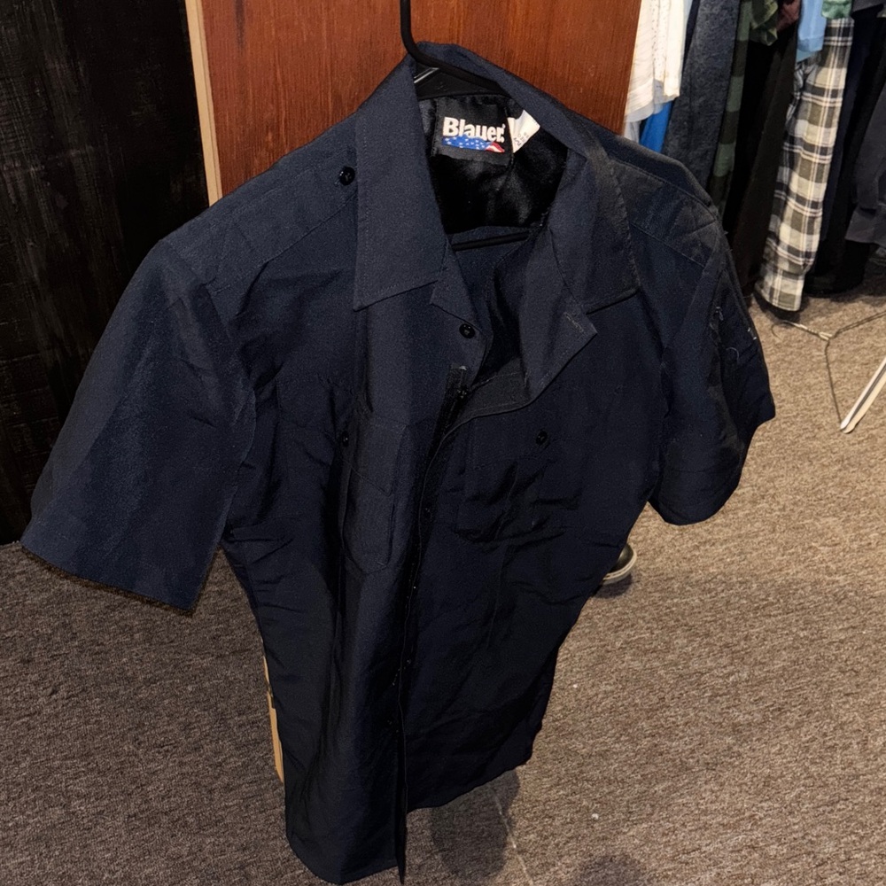 Blauer Men's Dark Blue uniform shirt